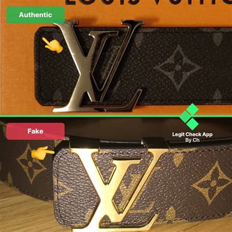 real vs fake louis vuitton belt|Louis Vuitton scam.